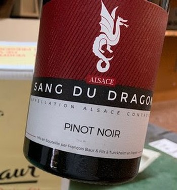 Baur Pinot Noir Sang du Dragon 2017