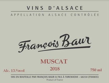 Baur Muscat d'Alsace 2022