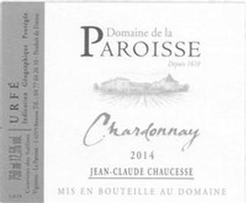 La Paroisse Chardonnay 2020