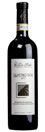 La Perla 'Quattro Soli' Sforzato di Valtellina DOCG 2014