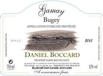 Boccard Bugey Gamay 2020