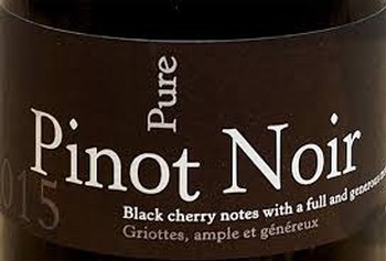 Chateau de Brau PURE Pinot Noir 2016